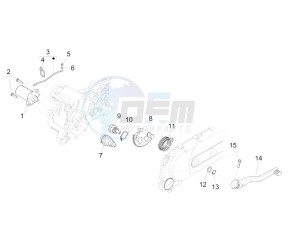 Sprint 50 2T (EMEA) drawing Stater - Electric starter