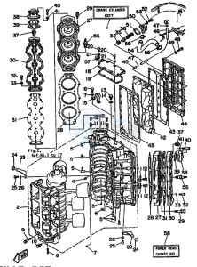 220AET drawing CYLINDER--CRANKCASE