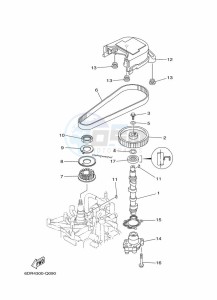 FT9-9LEX drawing OIL-PUMP