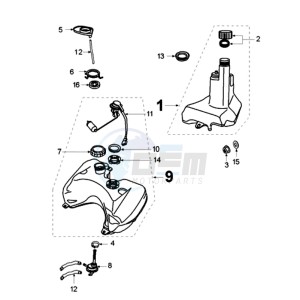 FIGHT FR drawing TANK AND FUEL PUMP