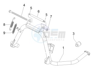 MP3 250 (USA) USA drawing Stand