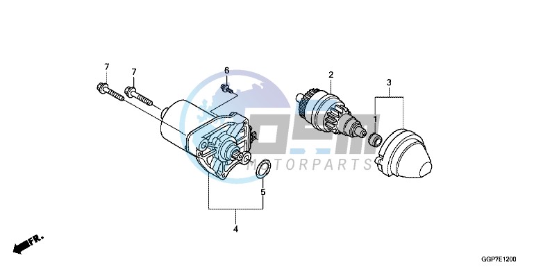 STARTING MOTOR (YUHUAN AVIATION MACHINARY)