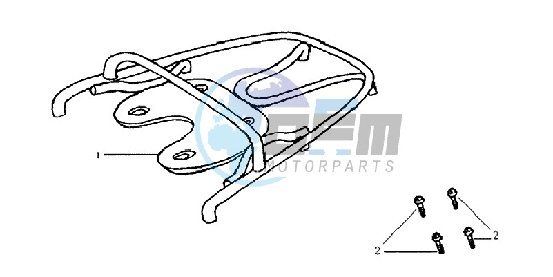 REAR LUGGAGE FRAME