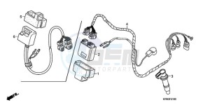 CRF250R9 ED / BLA CMF drawing WIRE HARNESS