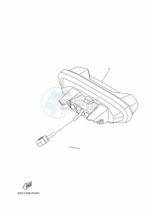 TRACER 900 GT MTT850D (B1JD) drawing TAILLIGHT