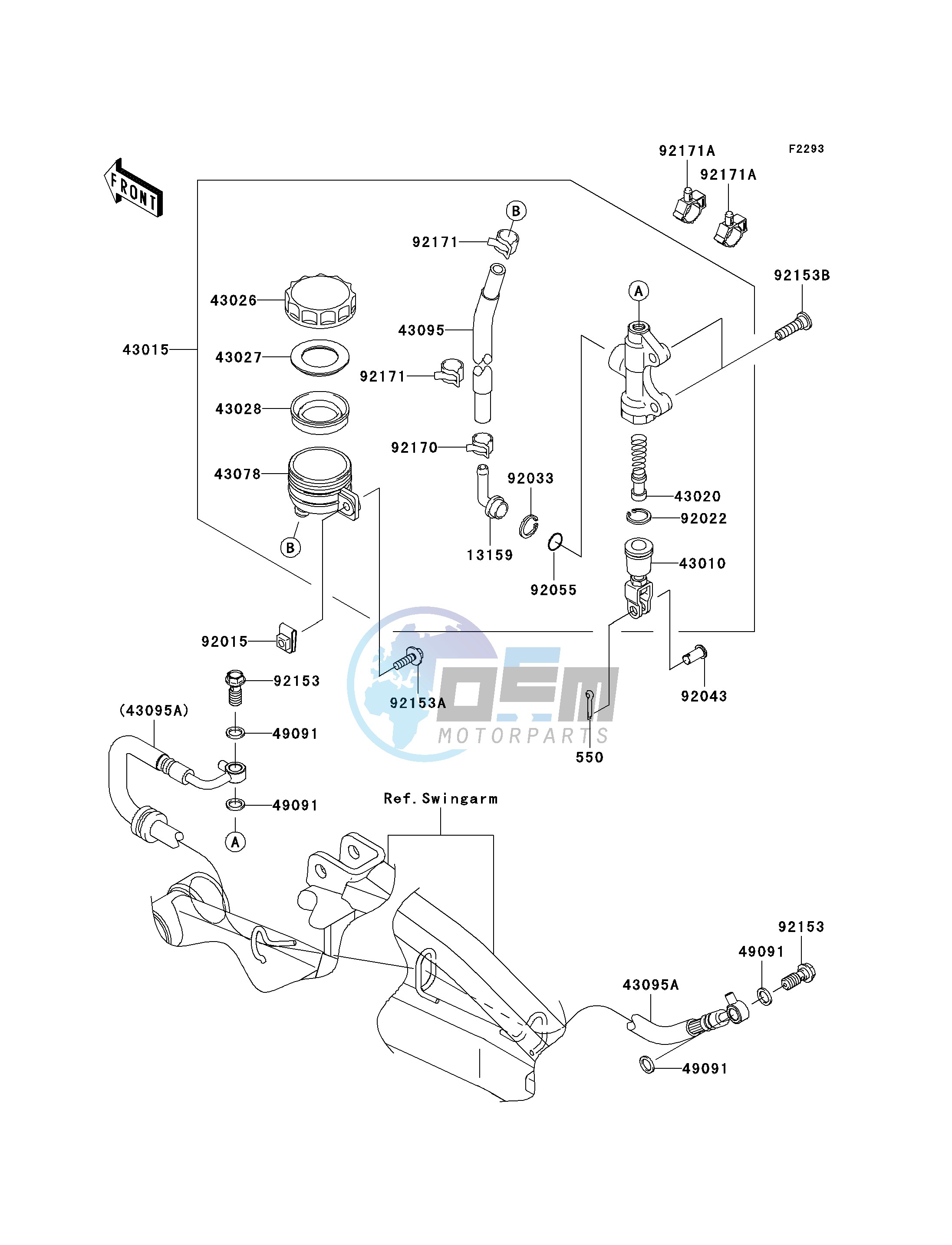 REAR MASTER CYLINDER