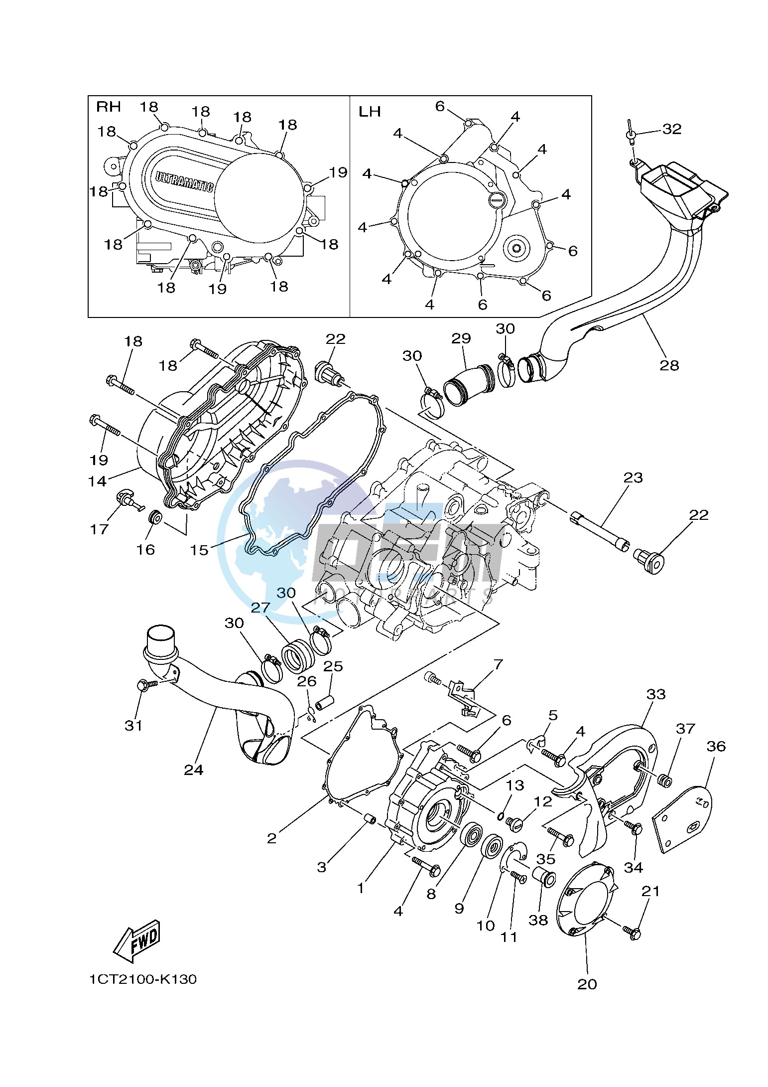 CRANKCASE COVER 1