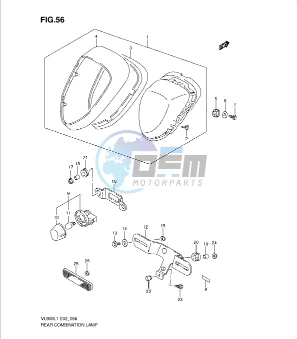 REAR COMBINATION LAMP