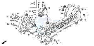 PK50 drawing CRANKCASE