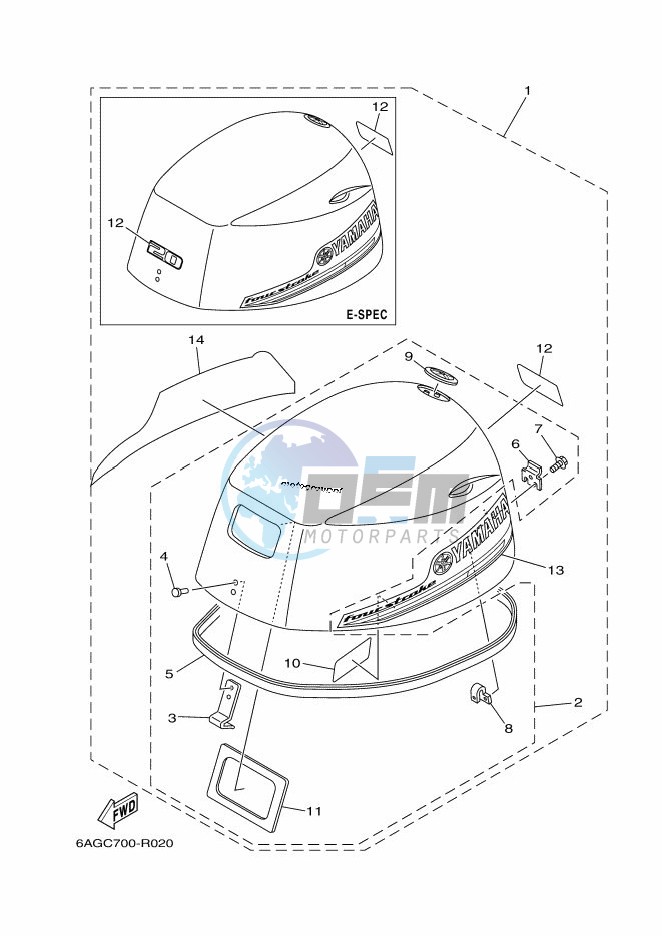 TOP-COWLING