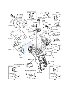 ZZR1400 ABS ZX1400JGF GB XX (EU ME A(FRICA) drawing Fuel Tank