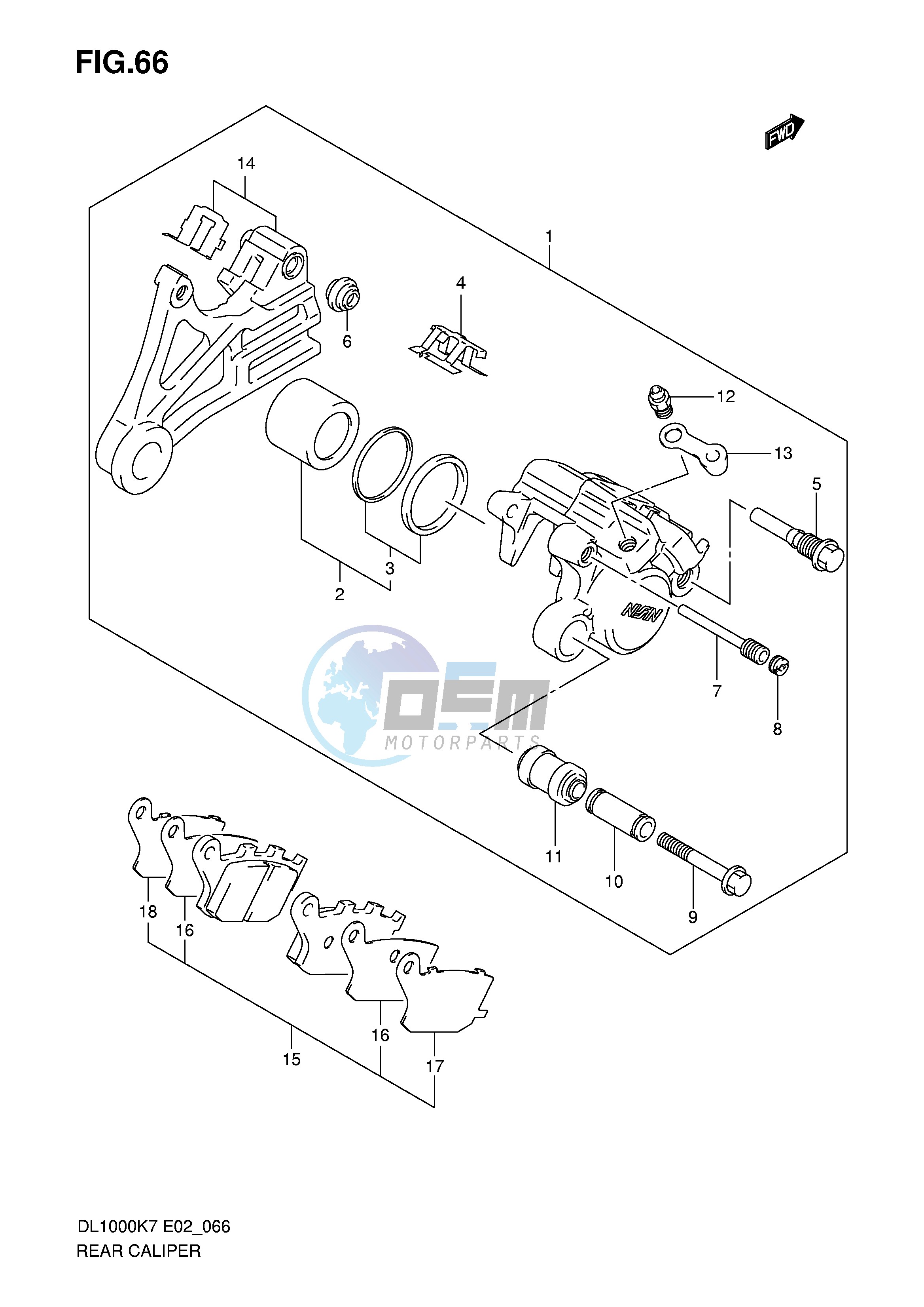 REAR CALIPER