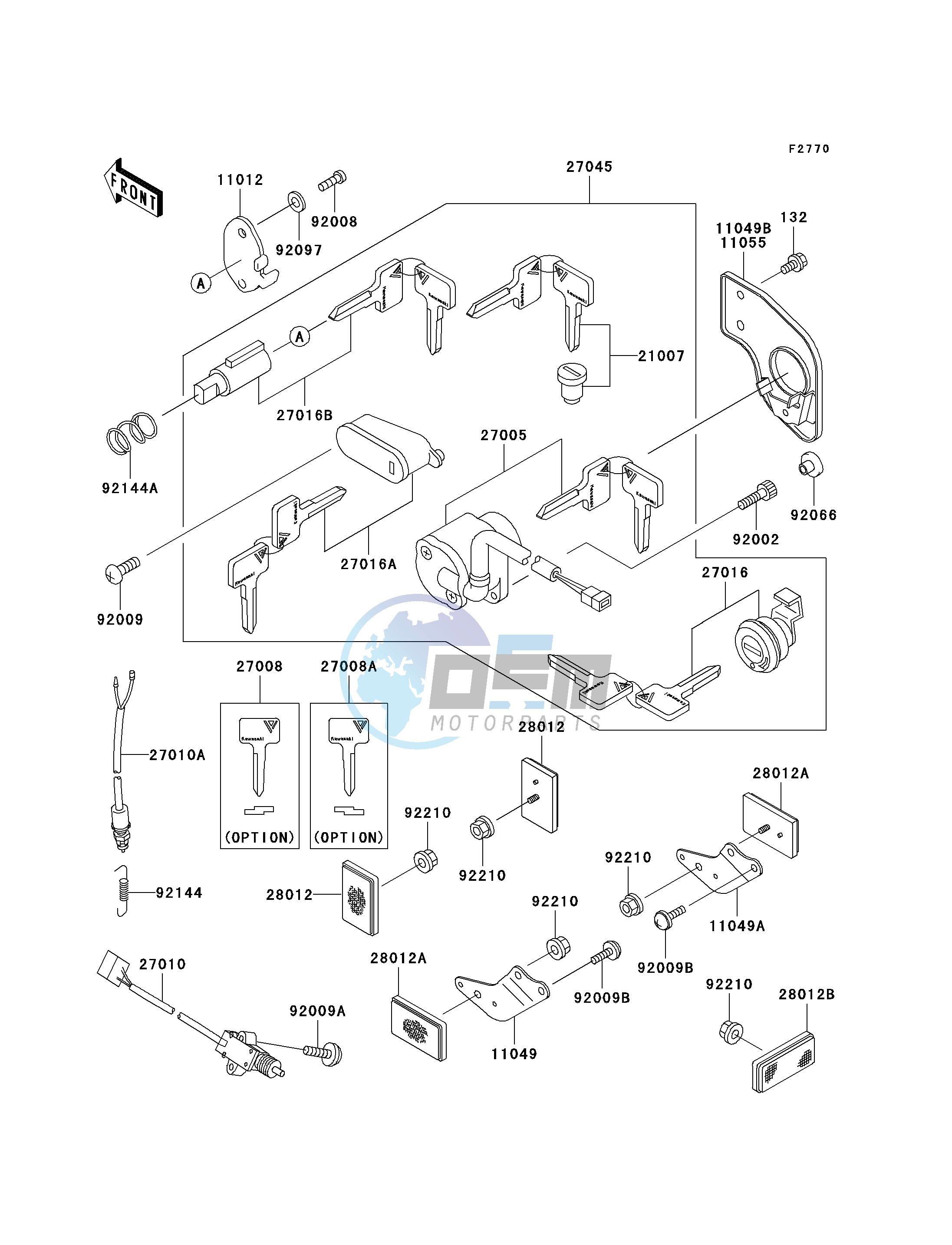 IGNITION SWITCH_LOCKS_REFLECTORS