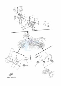 XTZ690 TENERE 700 (BNW1) drawing ELECTRICAL 3