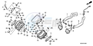 GL1800A UK - (E / MKH) drawing AIR DUCT