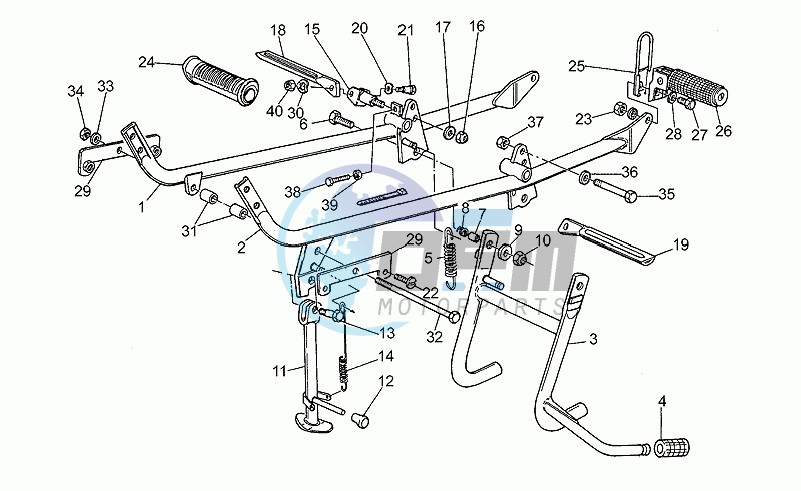 Footrests-stands