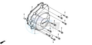 CB600F HORNET drawing GENERATOR COVER