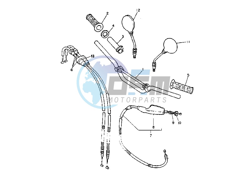 STEERING HANDLE -CABLE