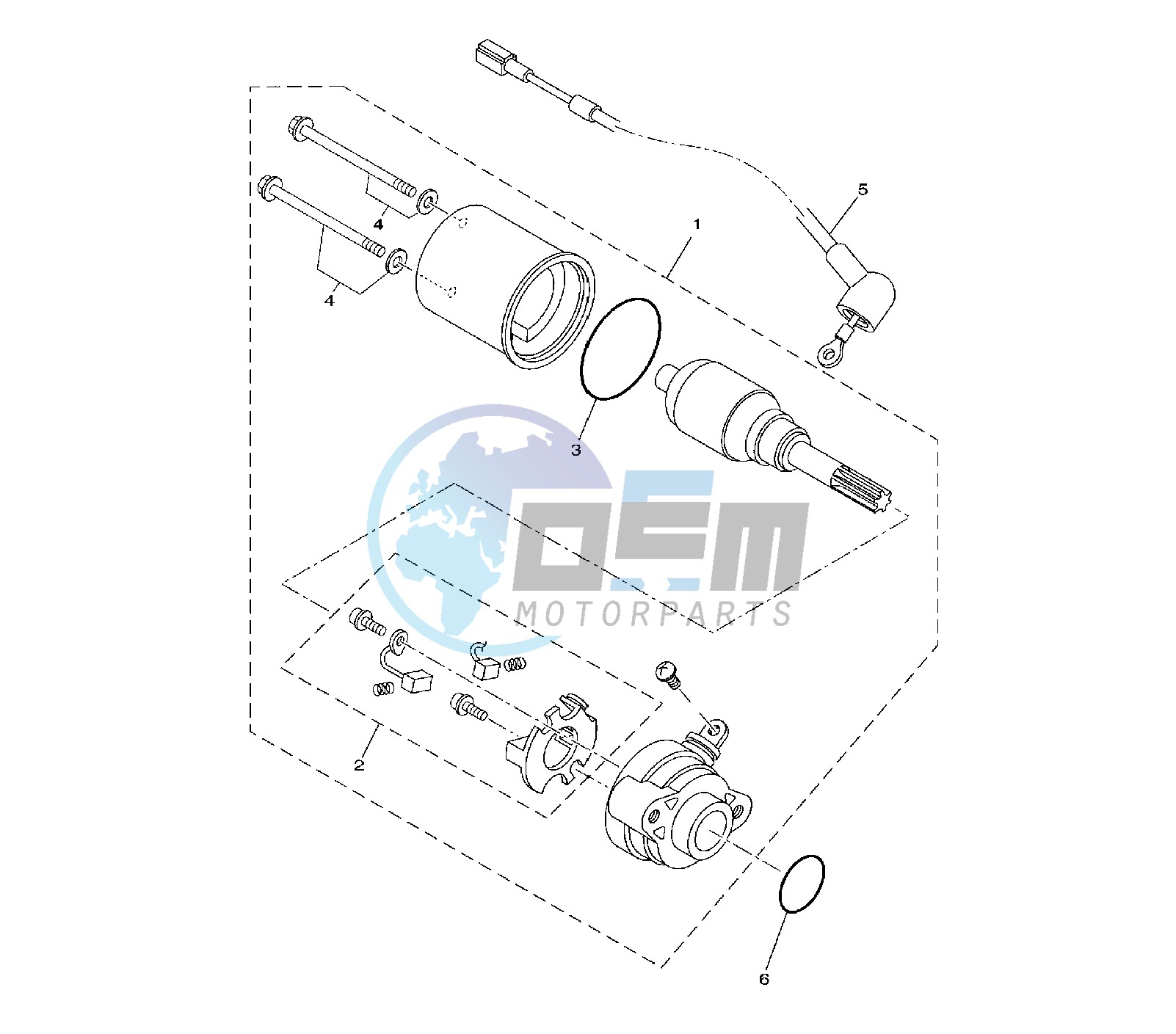 STARTING MOTOR