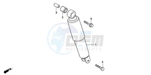 PK50M WALLAROO drawing REAR CUSHION