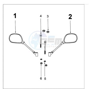 KISBEE MX A drawing MIRRORS