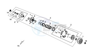 ORBIT II 50 TS drawing CLUTCH