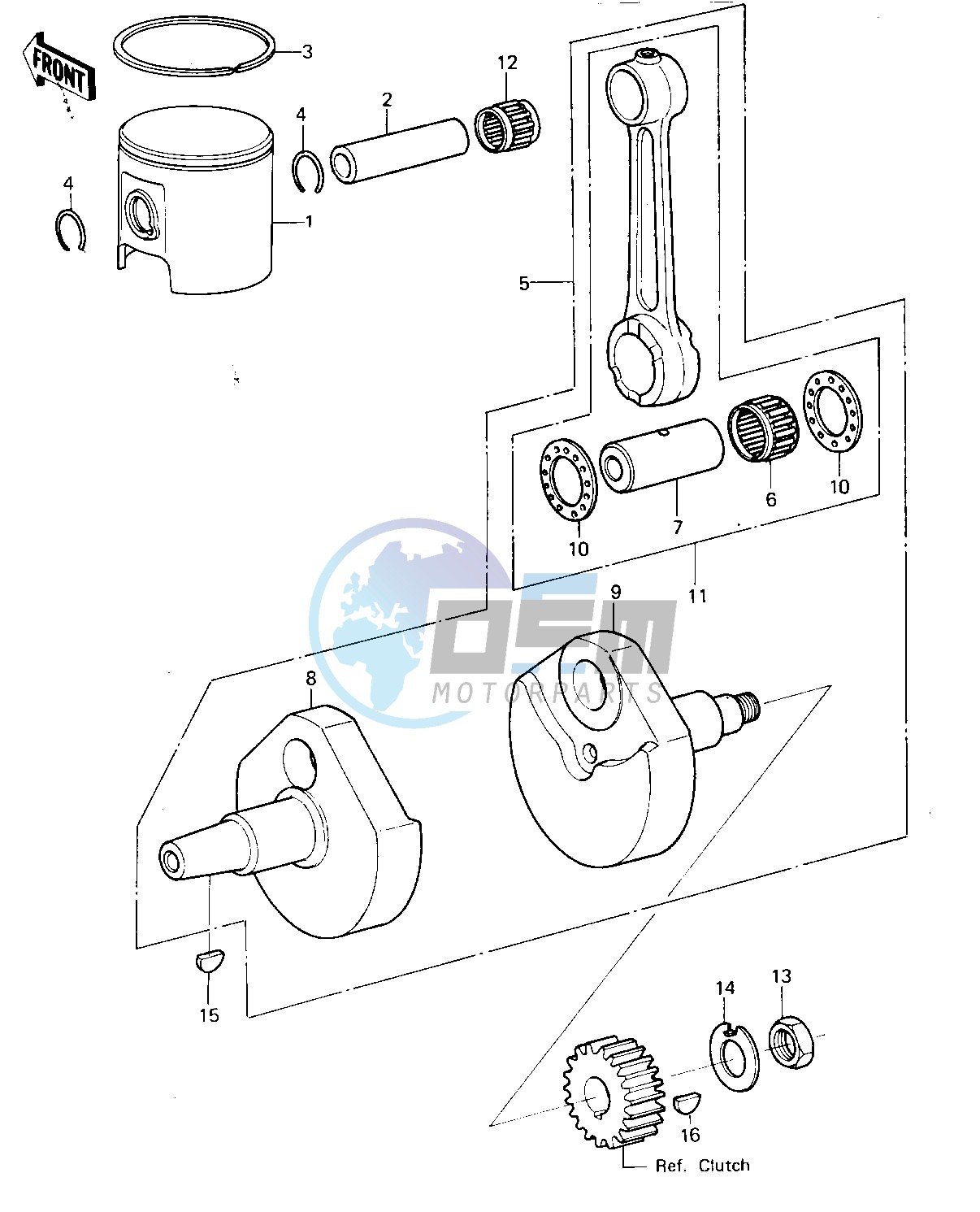 CRANKSHAFT_PISTON -- 80 A6- -