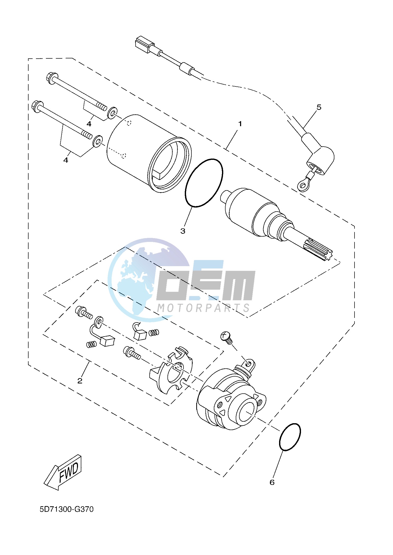 STARTING MOTOR