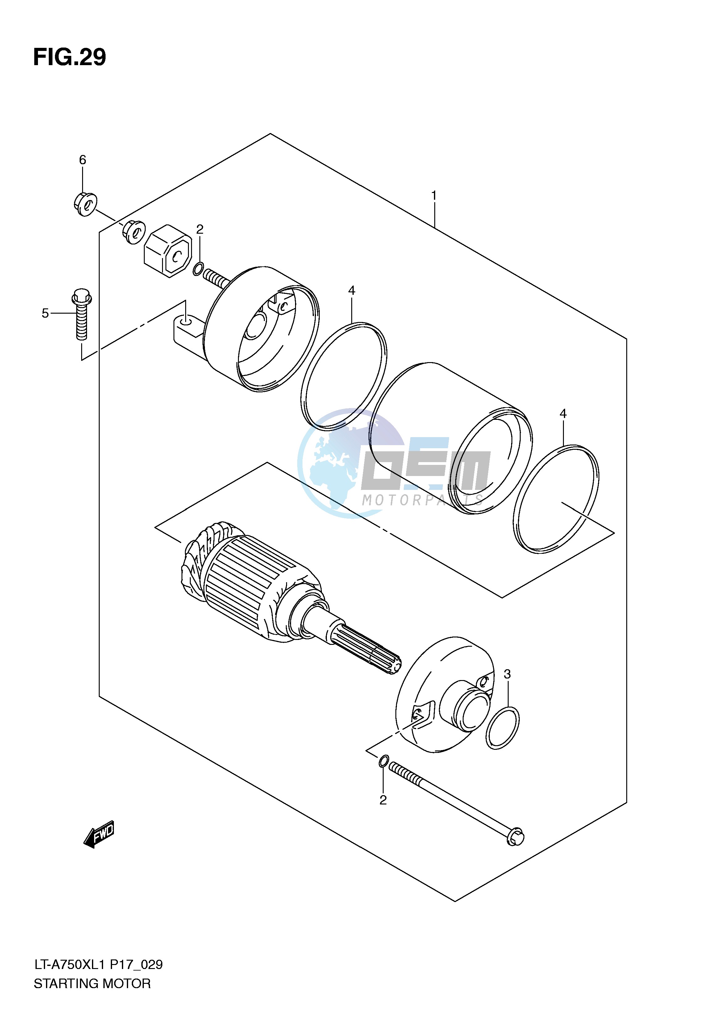 STARTING MOTOR