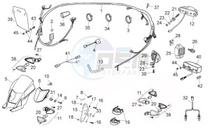 SX 50 LIMITED EDITION (EMEA) drawing Electrical system