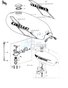 KE 175 B [KE175] (B1-B3) [KE175] drawing FUEL TANK