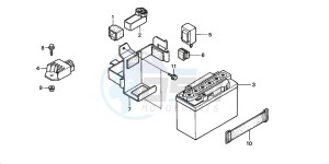 Z50J drawing BATTERY/REGULATOR (2)