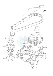 DF 9.9 drawing Timing Belt