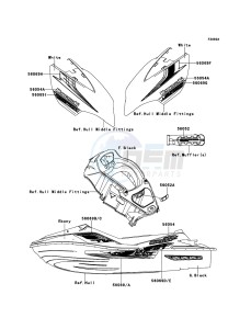 JET_SKI_ULTRA_300X JT1500HDF EU drawing Decals(White)(EU)