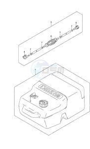 DF 9.9B drawing Fuel Tank