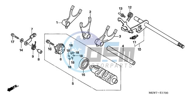 GEARSHIFT DRUM