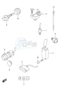 DF 25A drawing Sensor/Switch Non-Remote Control