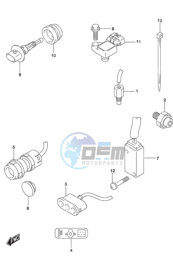 Sensor/Switch Non-Remote Control