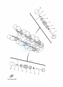 XSR900 MTM850 (BAE1) drawing VALVE