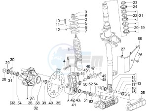 S 150 4T Vietnam drawing Fork - steering tube - Steering bearing unit