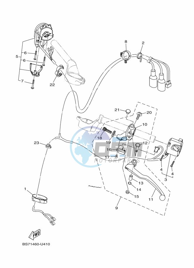 HANDLE SWITCH & LEVER