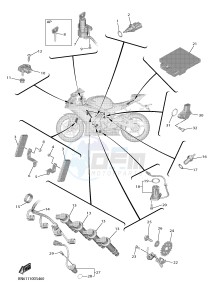 YZF-R6 YZFR6HC 600 YZF-R6 (BN61 BN62) drawing ELECTRICAL 1