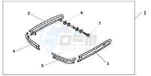 GL18009 UK - (E / AB MKH NAV) drawing SADDLEBAG GUARD P