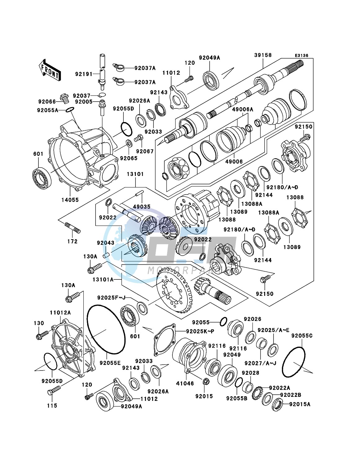 Drive Shaft-Front