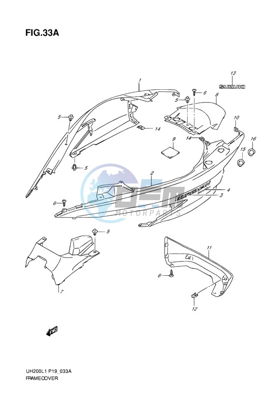 FRAME COVER (EXECUTIVE MODEL)