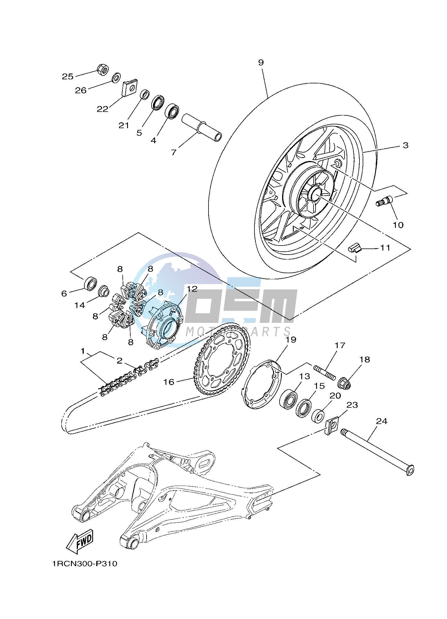 REAR WHEEL