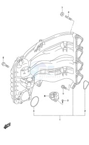 DF 70A drawing Intake Manifold