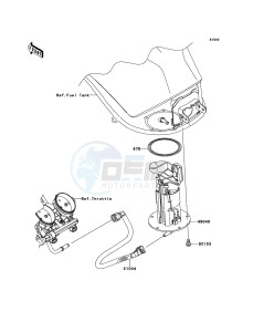 Z1000 ZR1000DDFA FR GB XX (EU ME A(FRICA) drawing Fuel Pump