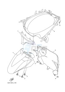 HW151 XENTER 150 (52S2) drawing FENDER