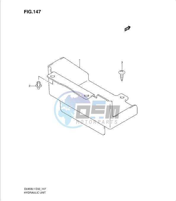 HYDRAULIC UNIT (DL650UEL1 E19)